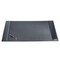 Dacasso Rustic Black Leather 34" x 20" Side-Rail Desk Pad PR-1201 - alternate 1